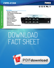 CWRS-4150A Power System